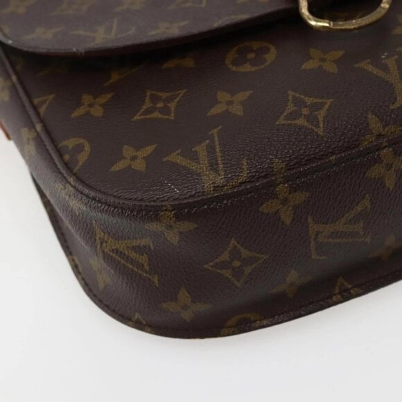 LOUIS VUITTON Monogram Saint Cloud GM Shoulder Bag M51242 LV Auth BA5645 - Picture 3 of 16